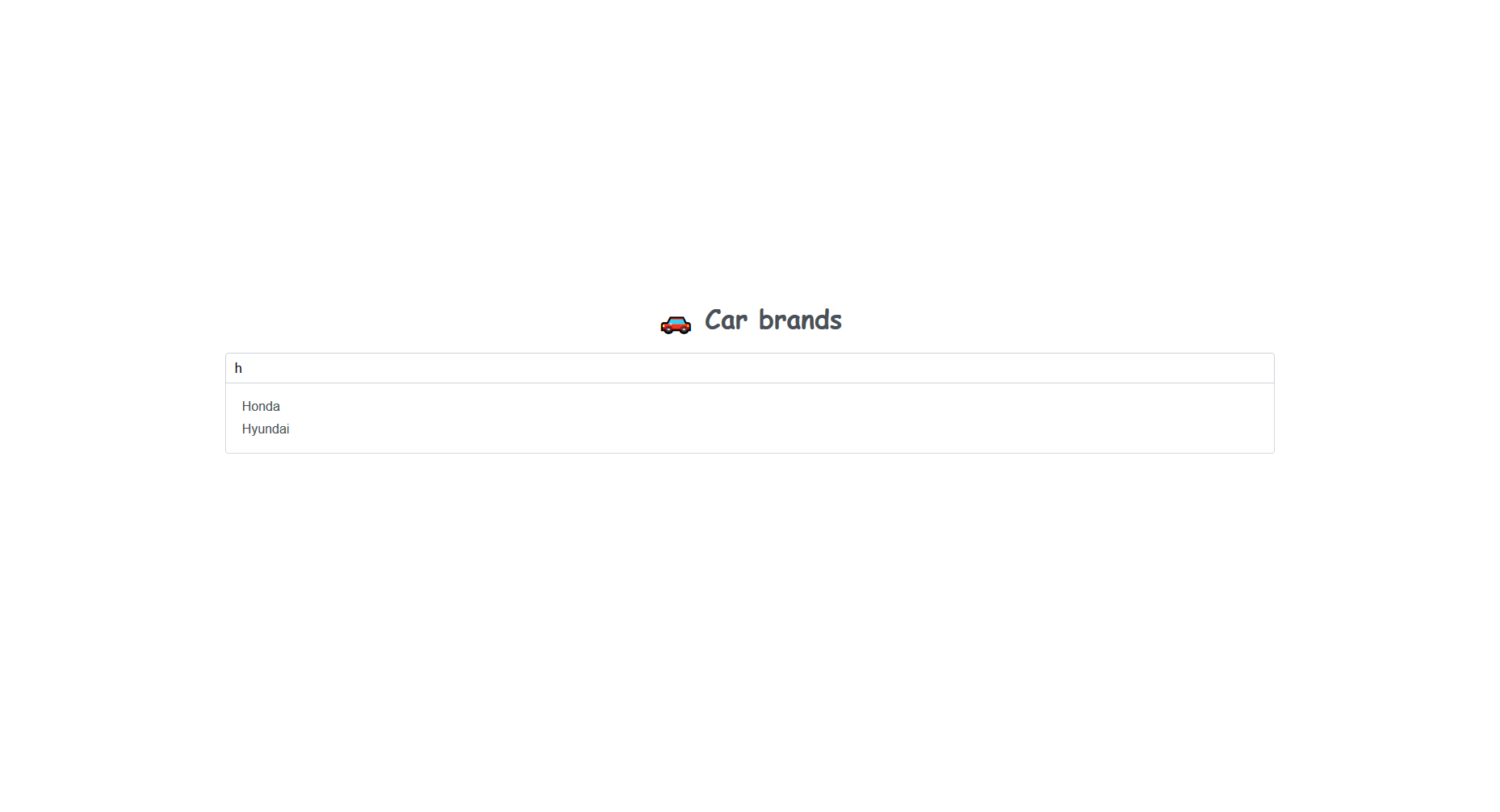 Day 19 Autocomplete